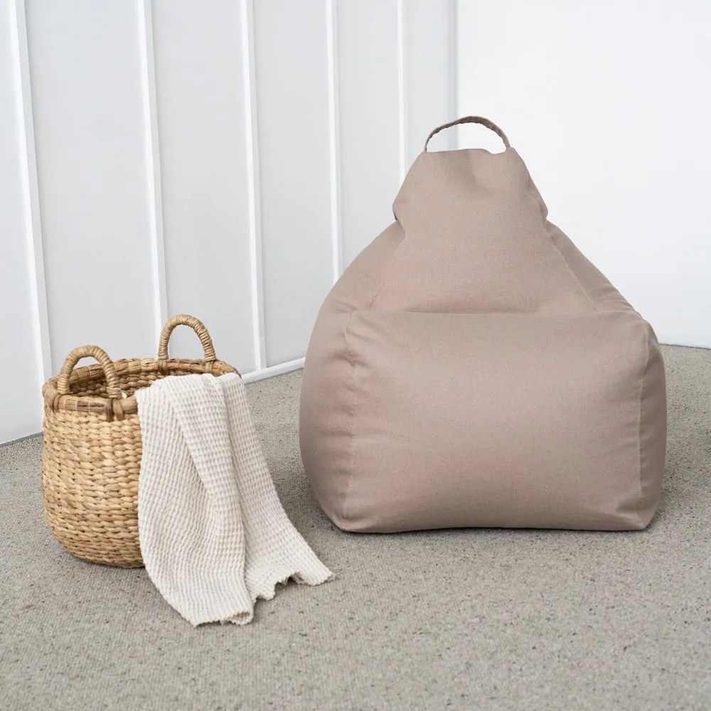 Fotoliu bean bag gri închis Play Amuse – SLOWDOWN