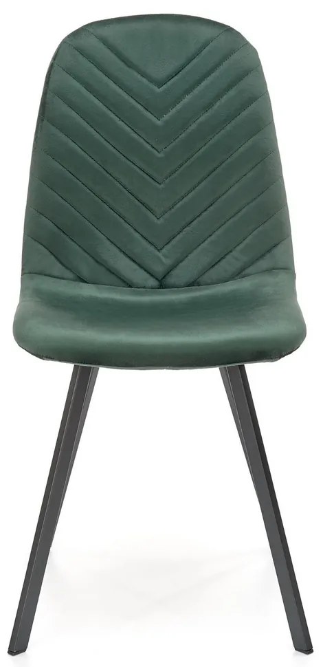 Scaun de bucaterie Paige, verde/negru