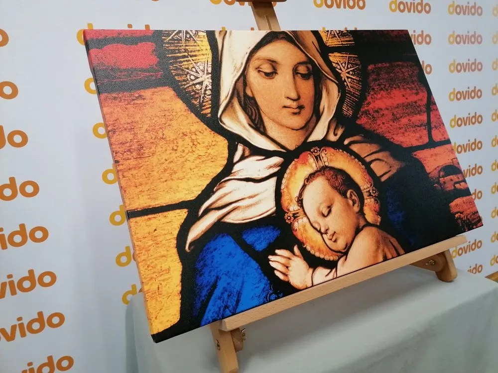 Tablou Fecioara Maria cu Pruncul Isus