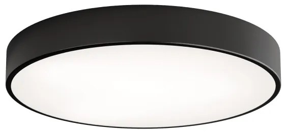 Plafonieră CLARE 5xE27/40W/230V d. 60 cm negru Brilagi