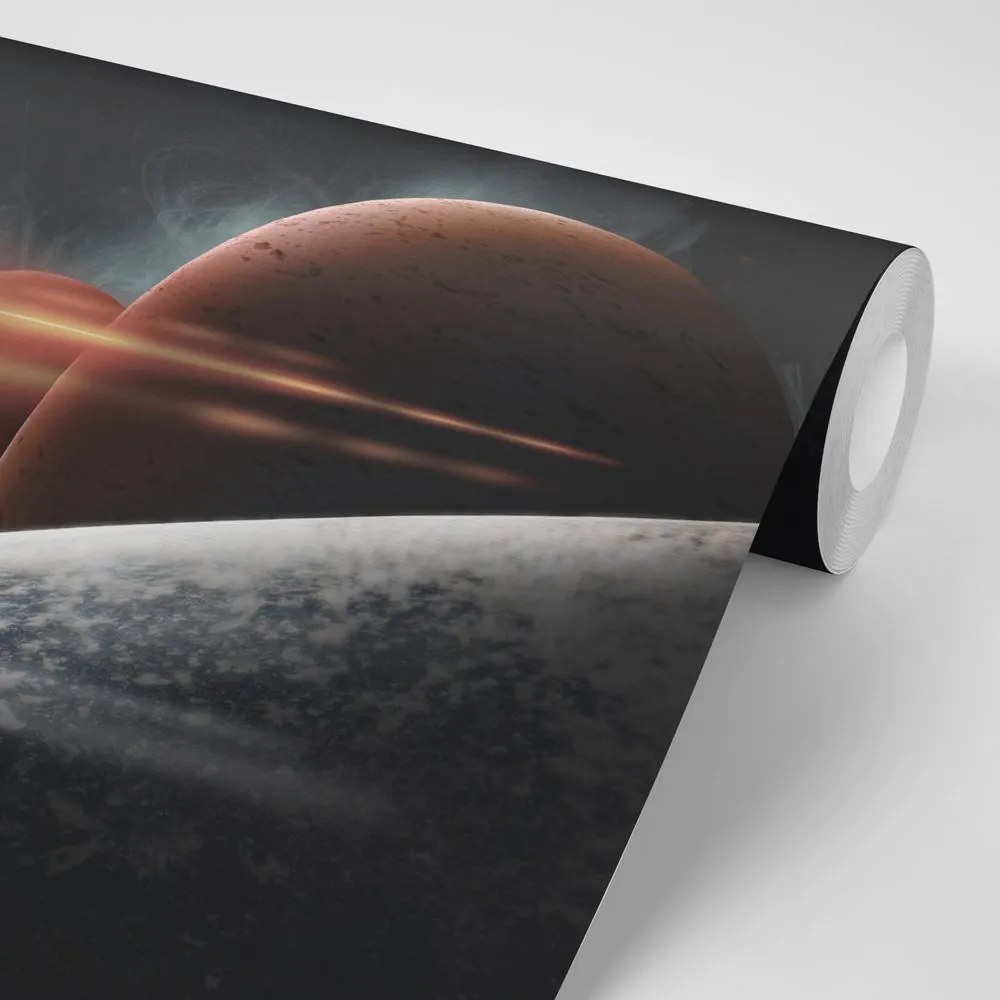 Tapet autoadeziv planete în galaxie