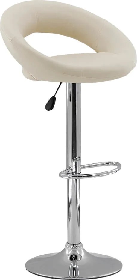 RESIGILAT - Scaun de bar ABS 151 crem