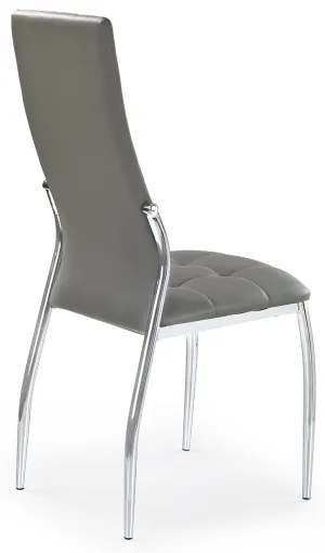 Scaun de dining WARMIS, 1 buc., gri