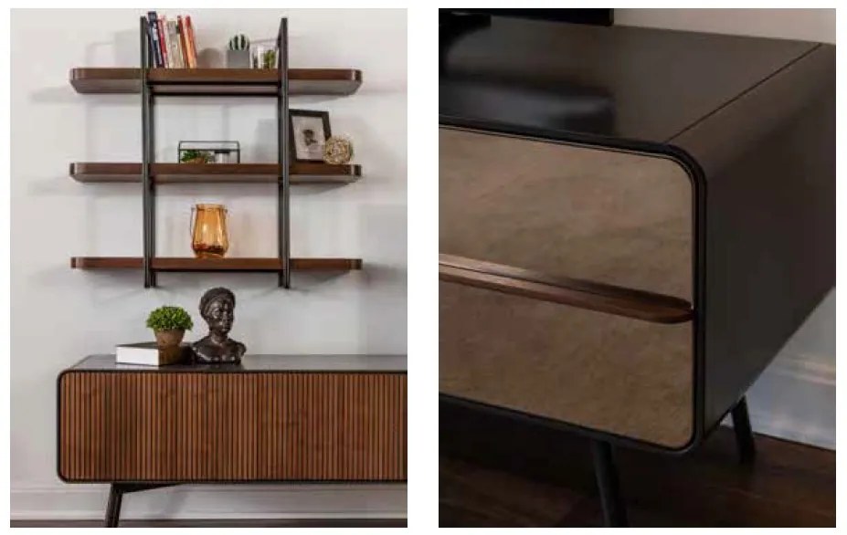 Comoda de tv cu unitate de perete pentru living - arcadia