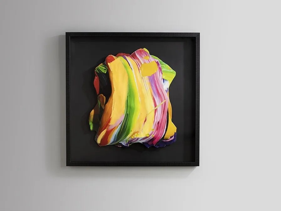 Tablou decorativ Cromatismo, 84x84cm