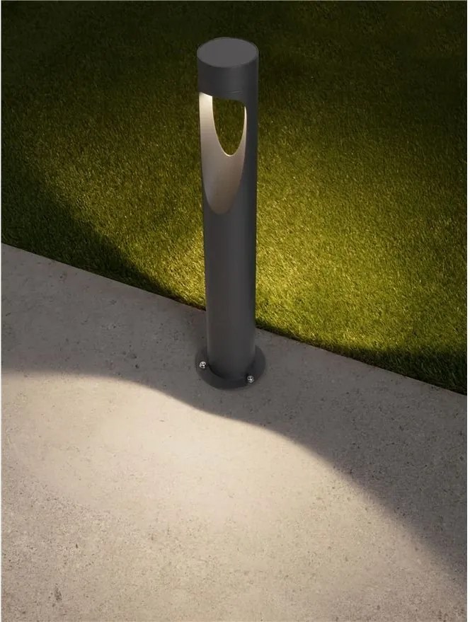 Stalp exterior IP65 LED ROW antracit H-60cm