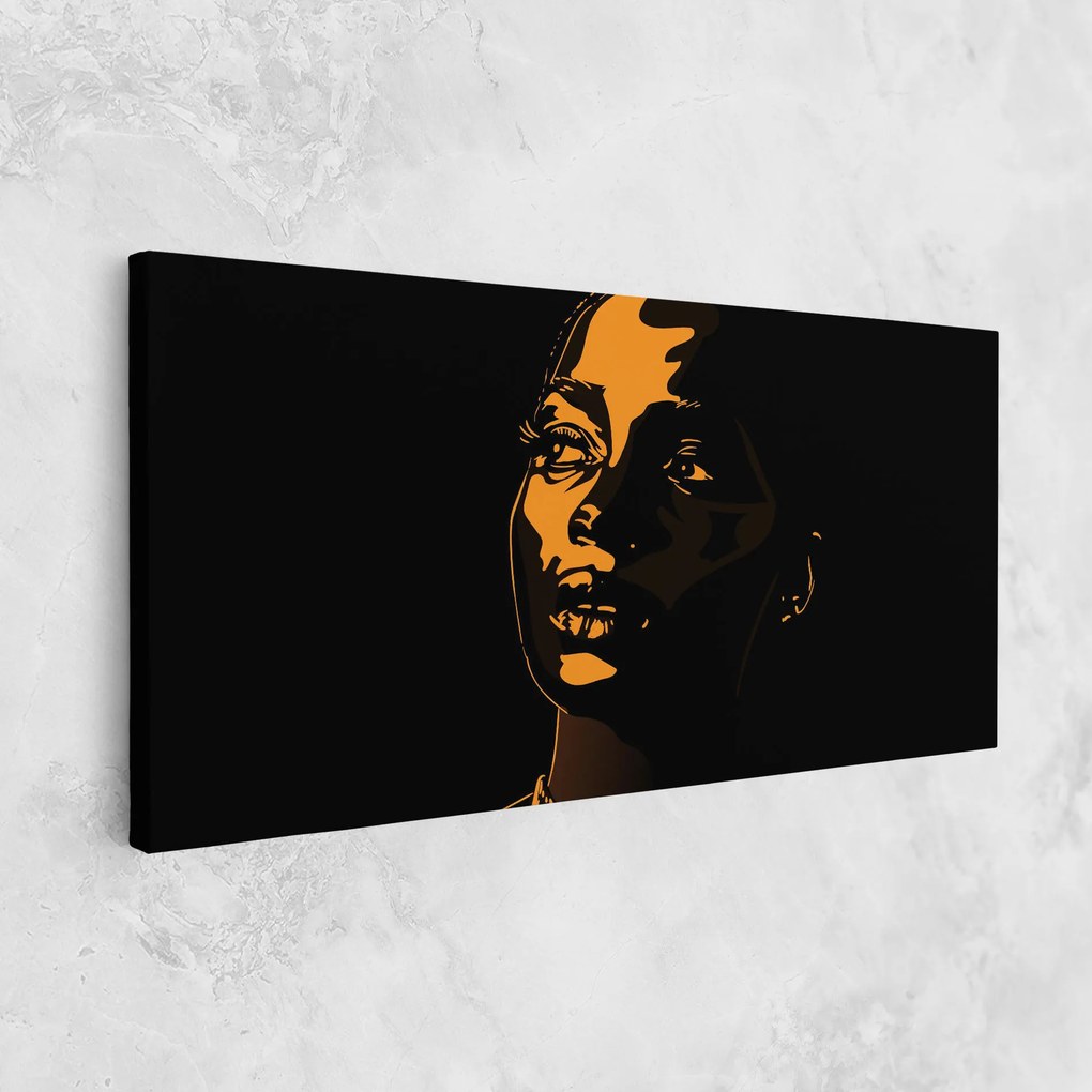 Tablou Canvas, 80x160cm, Dormitor si Living, Femei, Femei africane, African Yellow Light