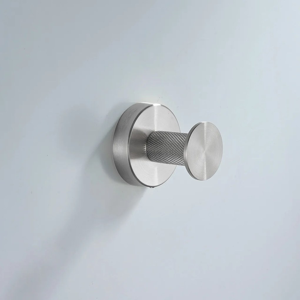 Cuier de baie 6606A Modern Brush Nickel