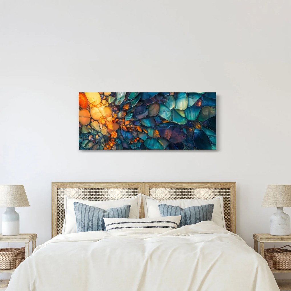 Tablou - Mozaic de sticlă (120x50 cm)