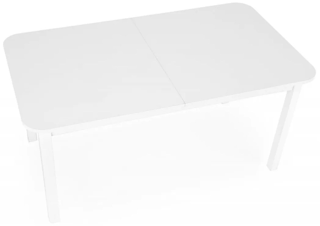 Masa extensibila Florian L160-228 cm alb/alb