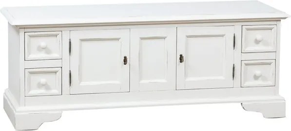 Comoda TV, L150 51 H56 cm, 2 usi 4 sertare,