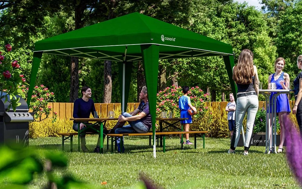 Pavilion/ cort de petrecere CAPRI, 3x3m, verde Casaria
