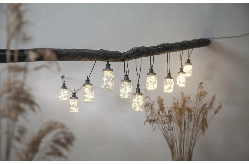 Șirag luminos pentru exterior cu LED Star Trading Circus Bottle, lungime 4,5 m