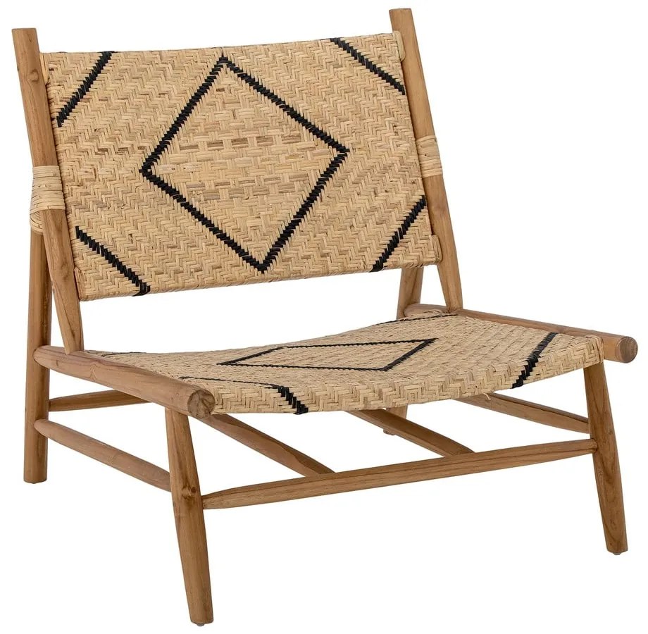 Fotoliu în culoare naturală țesut Lennox - Bloomingville