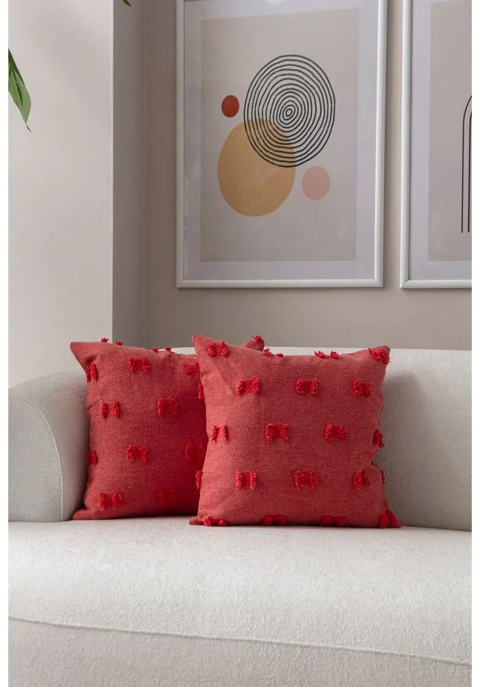 Fețe de pernă 2 buc. 43x43 cm Tuffet – Mioli Decor