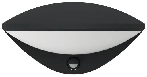 Aplică LED de exterior cu senzor BELCREDA LED/9,3W/230V IP44 Eglo 97312