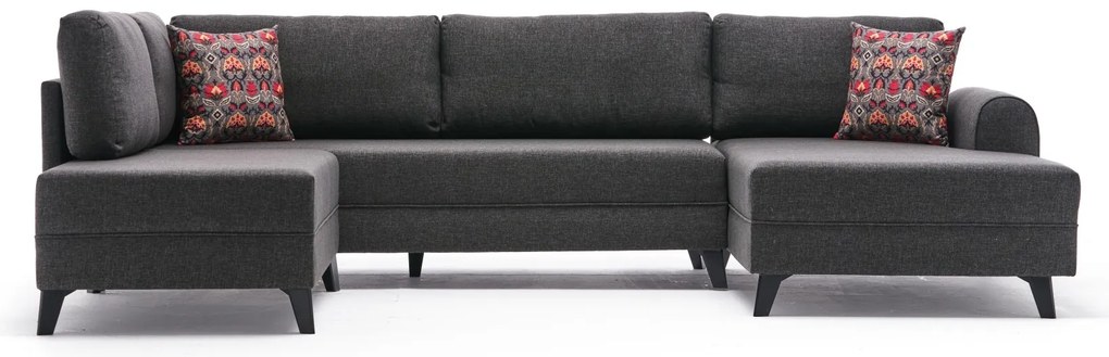 Canapea extensibilă Belli (antracit). 1063001
