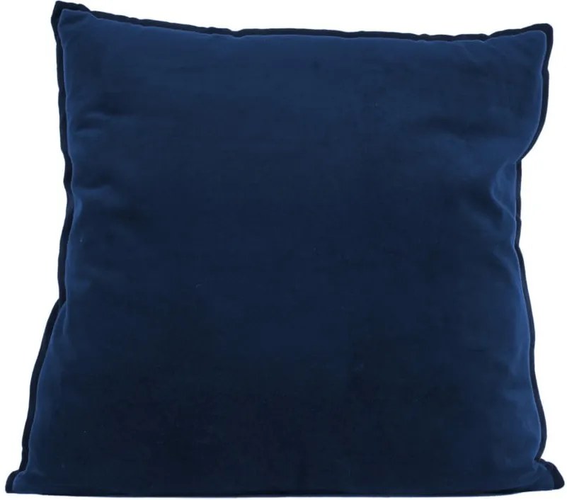 Pernă din bumbac PT LIVING, 60 x 60 cm, albastru