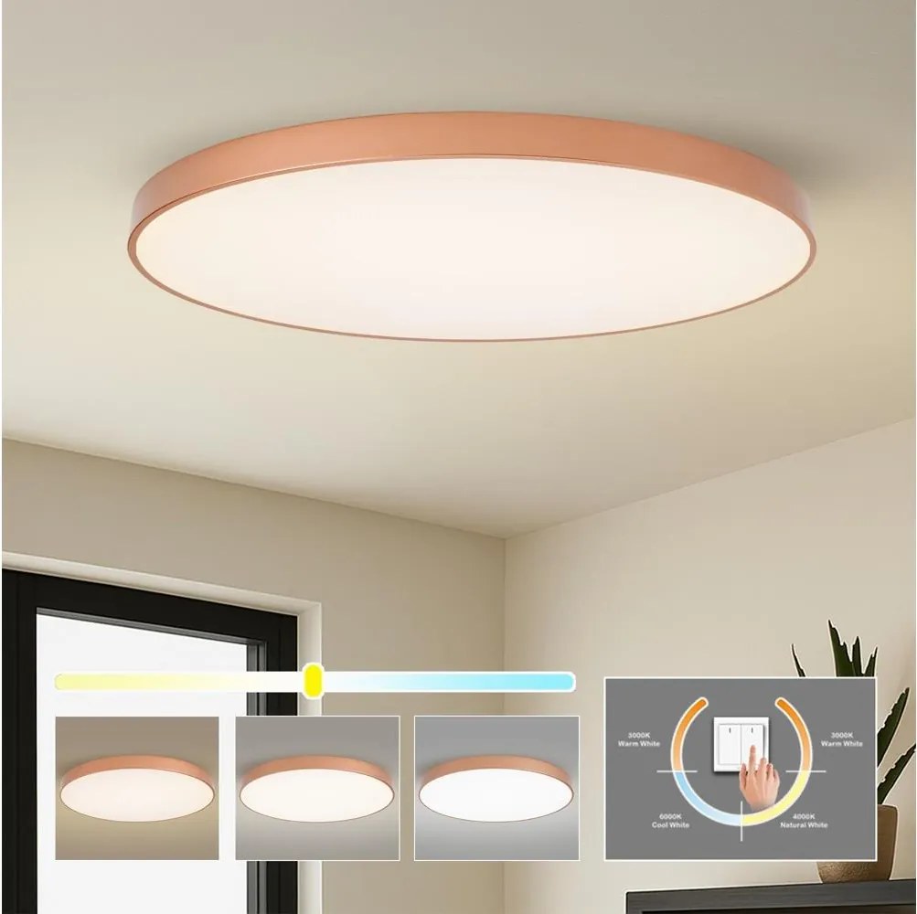 BRILAGI - Plafonieră POOL LED/180W/230V 3000/4000/6000K Ø 120 cm bronz