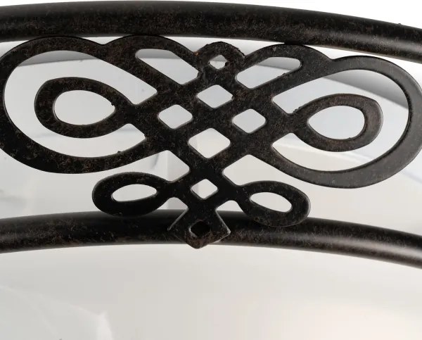 BRILAGI - Lampă de tavan FRESCO 3xE27/40W/230V Ø 48 cm maro