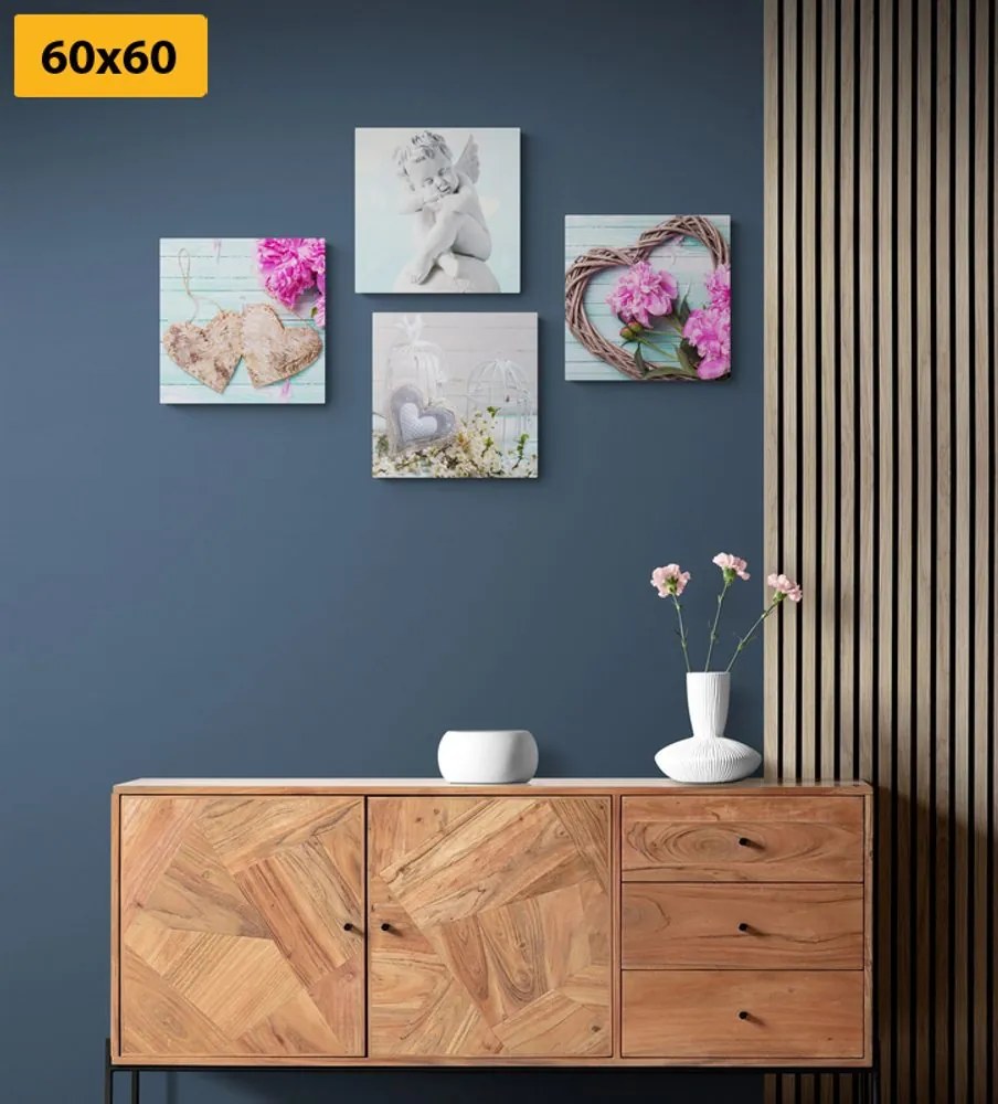 Set tablouri în design vintage interesant