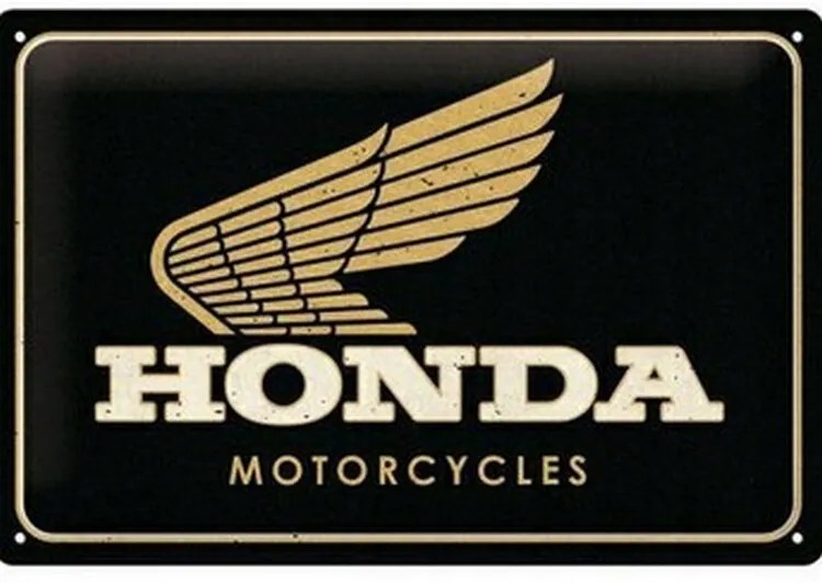 Placă metalică Honda