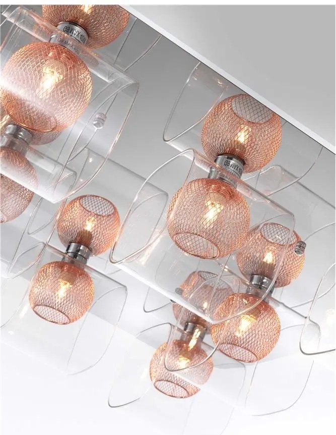 Lustra aplicata design modern Cecelia