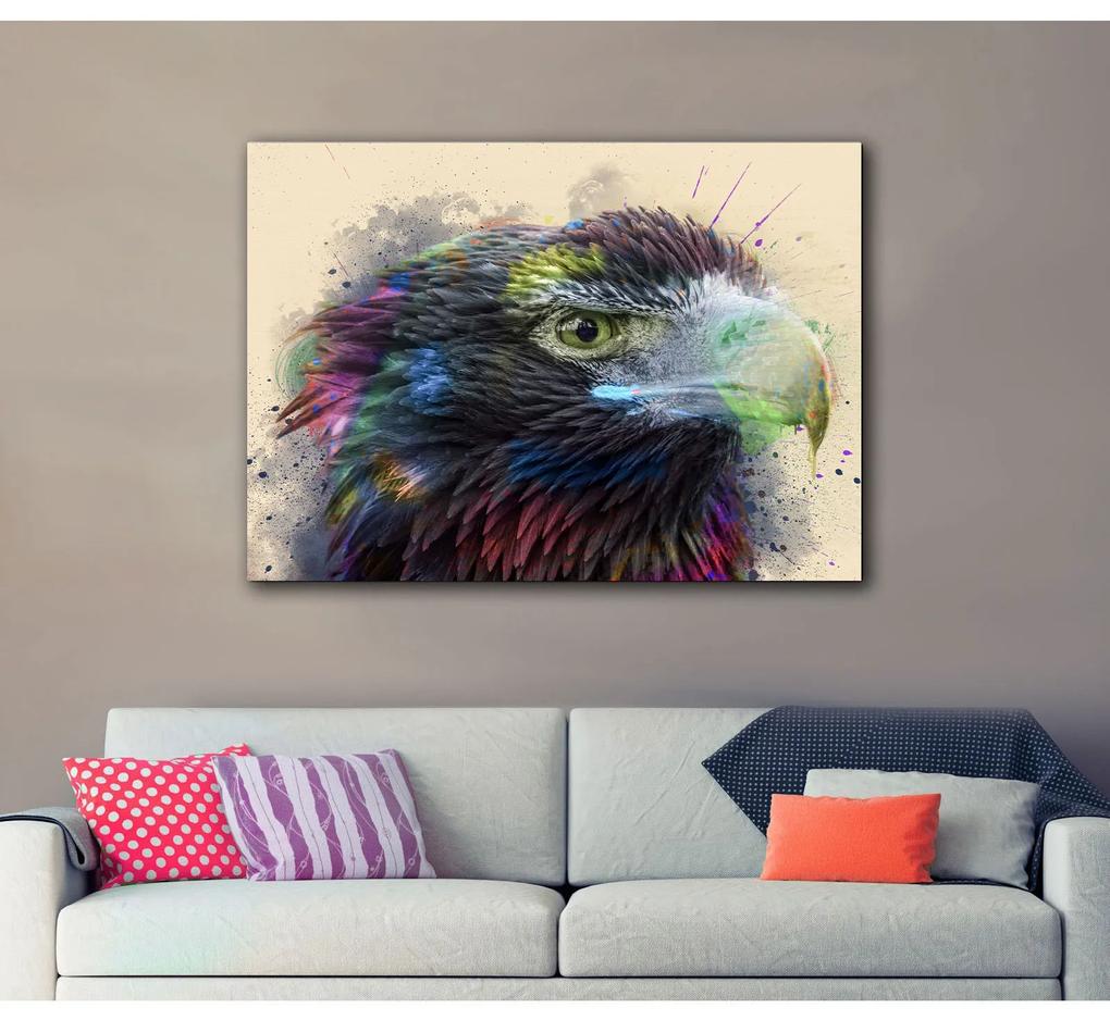 Tablou Canvas - Vultur - Cromatica 60 x 95 cm