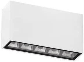 Plafoniera tip spot LED iluminat exterior IP565 JAX alb
