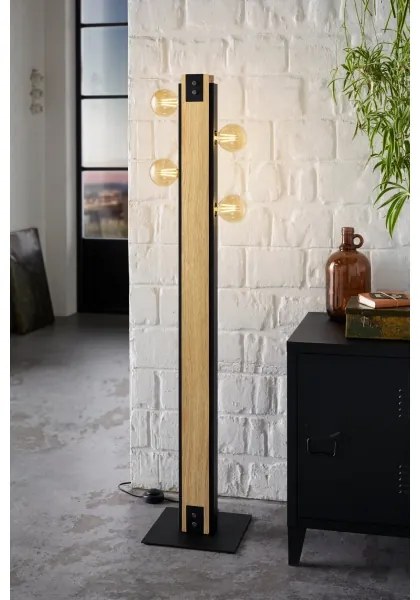 Eglo 43471 - Lampadar LAYHAM 4xE27/60W/230V