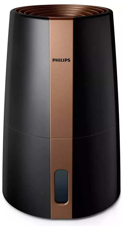 Umidificator Philips HU3918/10, Până la 45 m2, 300 ml/h, 3 l, 3 trepte, Nanocloud, Afișaj LED, Mod de noapte, Negru