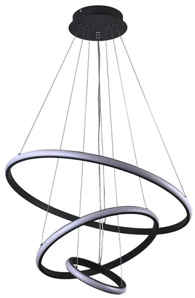 Lustră LED dimabilă pe cablu Brilagi CIRCLE LED/90W/230V 3000-6500K + telecomandă