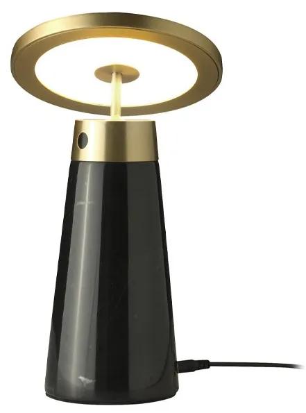 Veioza, Lampa de masa design LUX LED dimabil Marquina marble black