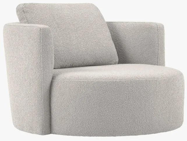 Fotoliu rotativ Bliss boucle L112 cm