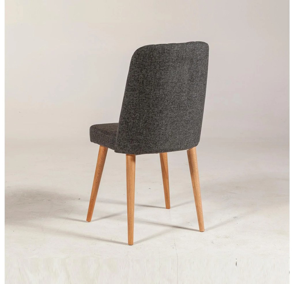Scaun sufragerie Vlasta 1 (pin atlantic + antracit) . 1093069