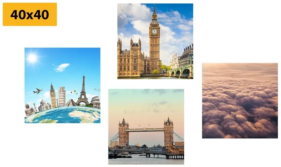 Set tablouri Londra fermecătoare