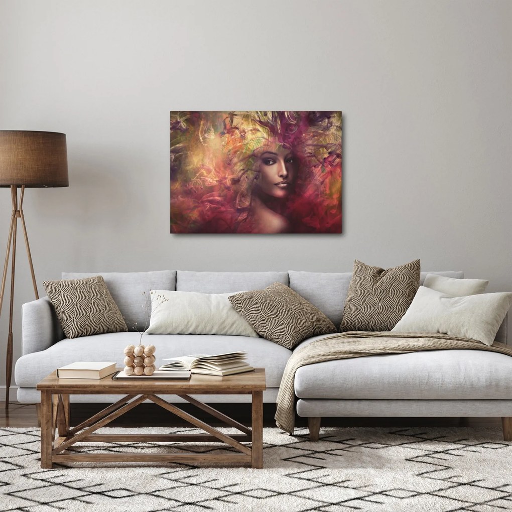 Tablou - Femeie de fantezie (70x50 cm)
