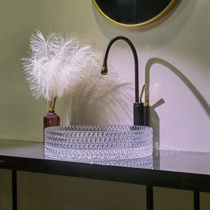 Lavoar pe blat Rea Cristal 39 Transparent