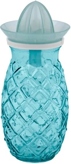 Sticlă cu storcător pentru fructe Ego Dekor Ananas, 0,7 l, albastru