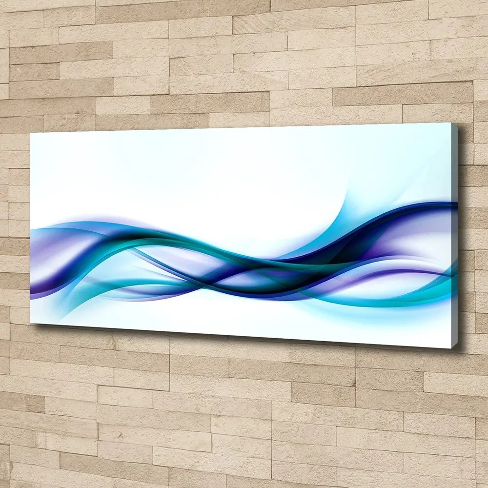 Imprimare tablou canvas Valuri abstracte