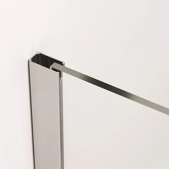 Paravan dus 90x200 cm cu sticla securizata 6 mm, protectie sticla Aquaperle, Easy Sanswiss 900x2000 mm
