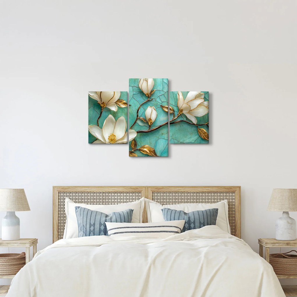Tablou - Magnolii 3D (90x60 cm)