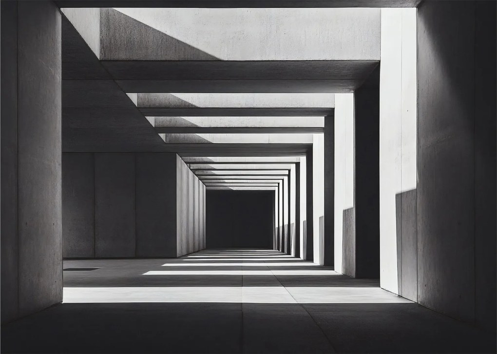 Tablou - Tunel Pătrat (70x50 cm)