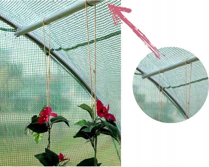 Sera de grădină cu ușă fixă, 400 x 250 x 200 cm