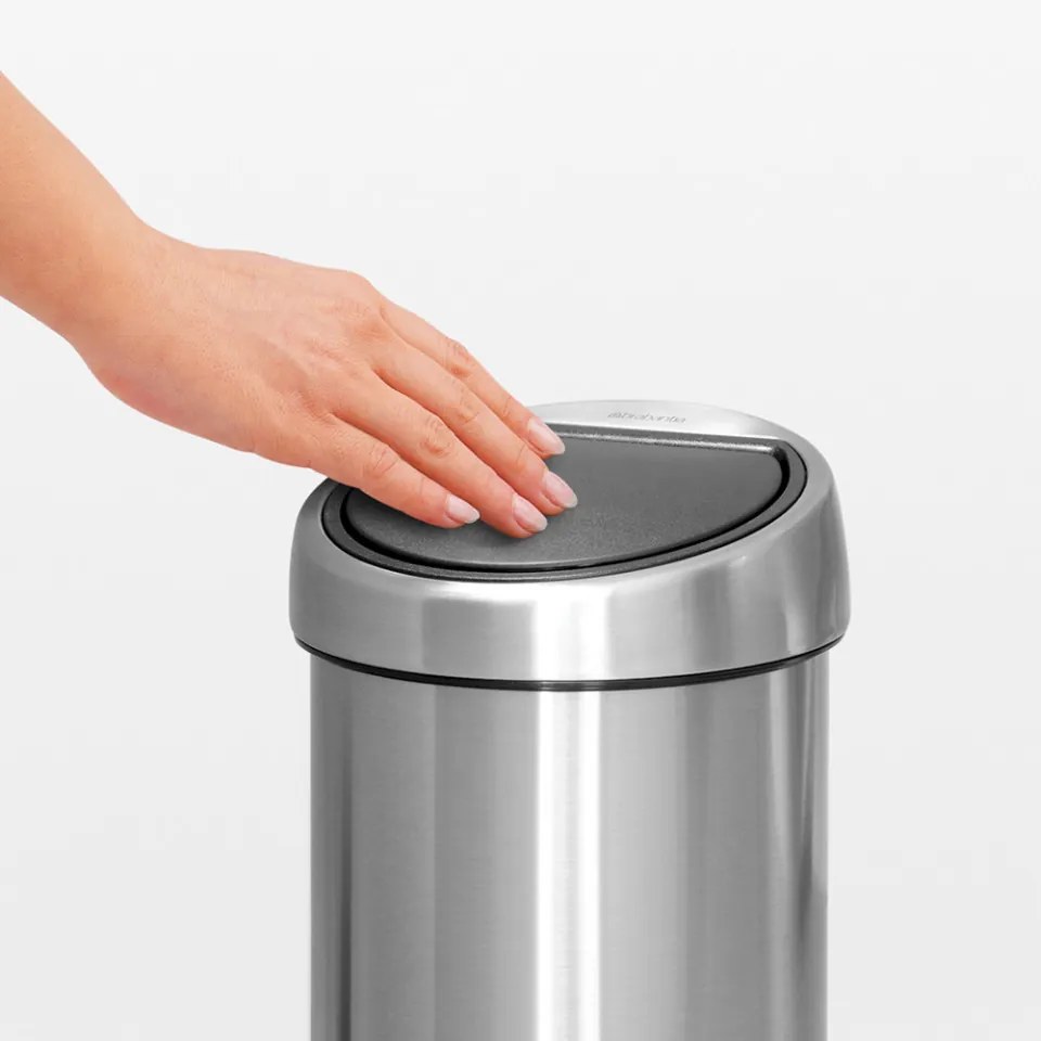 Coș de gunoi Brabantia Touch Bin 3L, Platinum 647215