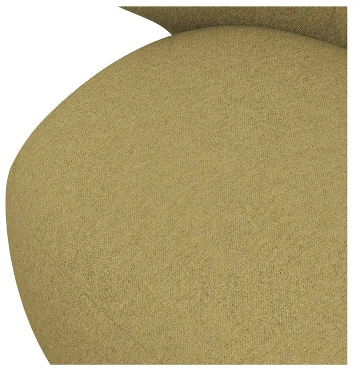 Fotoliu galben muștar Kama – Makamii