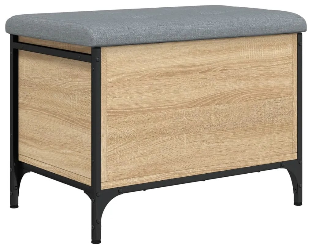 Banca de depozitare, stejar sonoma, 62x42x45 cm, lemn prelucrat