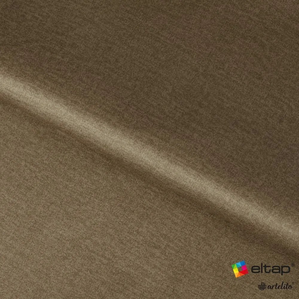 Pat maro deschis tapițat cu spațiu de depozitare cu somieră 90x200 cm Lamica – ELTAP