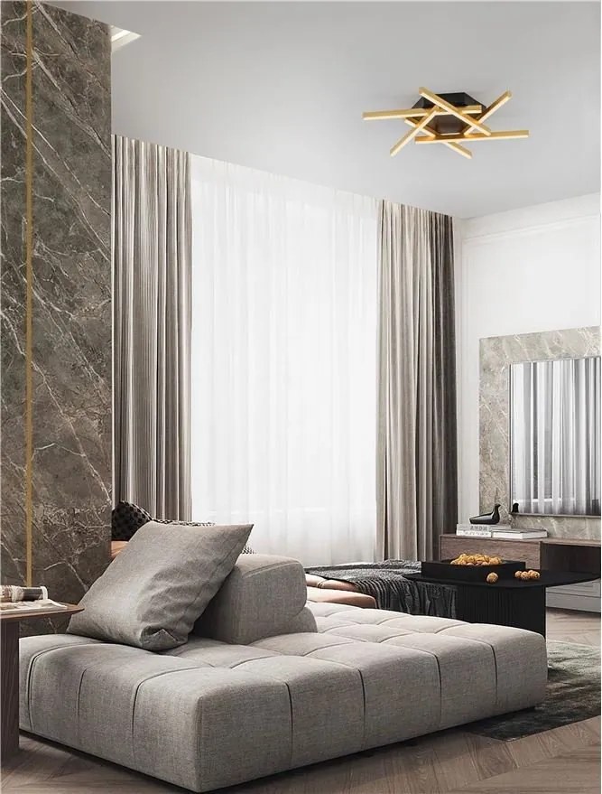Lustra LED aplicata stil modern minimalist ANTAMA