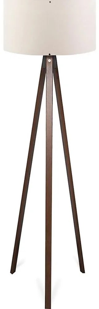 Lampă de podea AYD 1xE27/40W/230V maro/crem